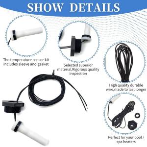 Jandy Zodiac R0456500 Thermistor Probe Temperature Sensor Replacement For Legacy