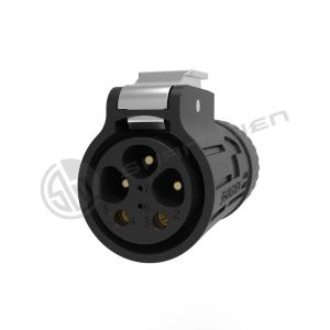 IP67 PBT Material 3pin Male Female power Waterproof Connector