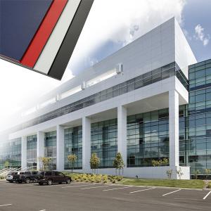 Fireproof Brushed Aluminum Composite Panel 1220mm For Commercial Buildings