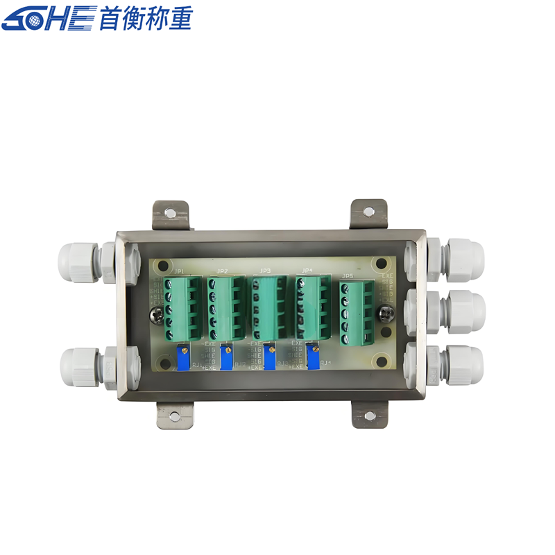SOHE Stainless Steel Junction Box for Weighing Scale 5-Hole Design Eligibility Outdoors