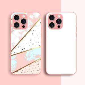 Fashion Style Colored Sublimation Coating TPU Silicone Rubber Phone Case For