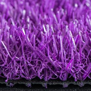 Purple Fake Grass For Schools Kindergartens