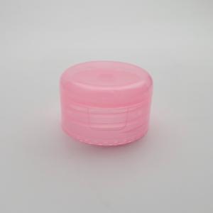 32 MM Shampoo Bottle Plastic Flip Top Cap Pink lotion Bottle Cap