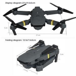Foldable Altitude Hold Quadcopter Drone with HD Camera drone e58