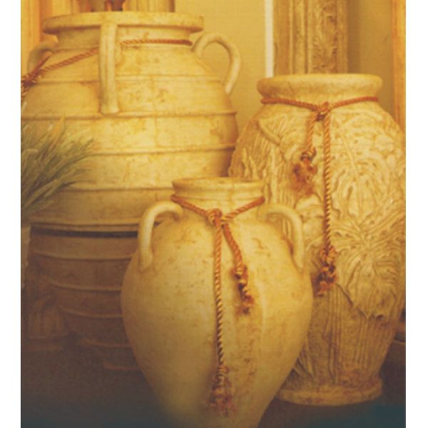 Lightweight Sandstone Planter Pot Hand Carved Customized