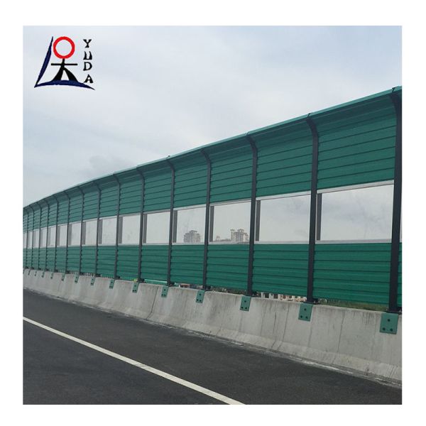 Highway Sound Barrier Panel - Custom Aluminum Steel Noise Wall