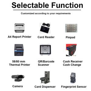 Cash Accept Self Service Machine Payment Kiosk Terminal Price