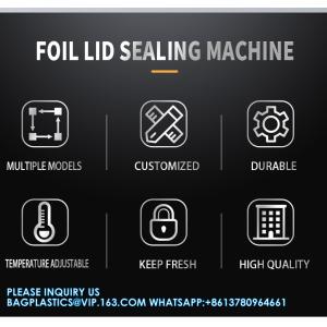 Automatic Electrical Sealing Machines, Sealer, Tray Sealer Aluminum Foil Manual