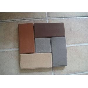 Anti - Freeze Clay Paving Brick / Blocks For Landscape Tunnel Kiln Technology