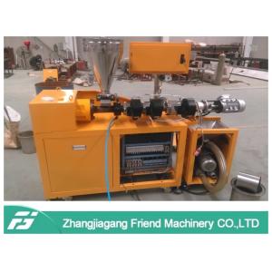 Lab Type 1-2kg PE PET PVC Pelletizing Machine / Plastic Granules Machine PLC