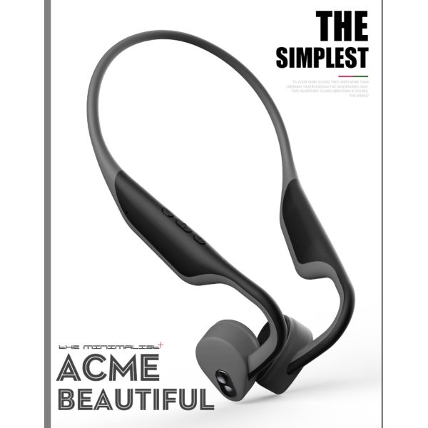 BH128 Bone Conduction Headphone Wireless Bluetooth 5.0 Earphone Outdoor Sports Headset Waterproof Hands - Free
