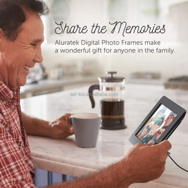 1280*800 Wifi LCD Screen 10 Inch Digital Photo FrameMedia Player For Indoor Desktop Display