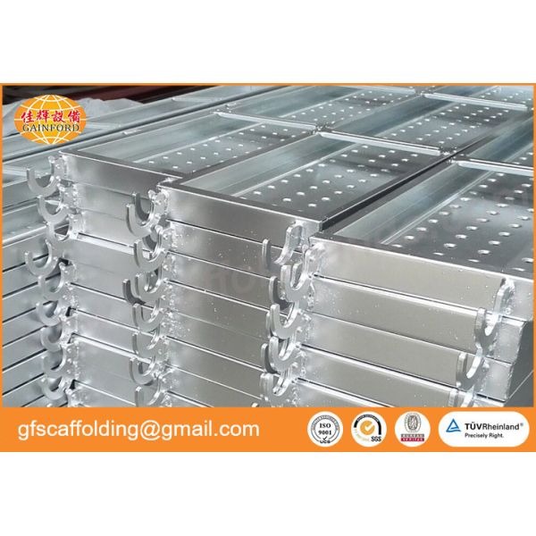 Pre galvanized scaffolding catwalks for ring lock system and frame system 1800mm