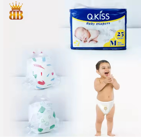 Buy A Grade Disposable Baby Diapers with Magic Tapes at wholesale prices
