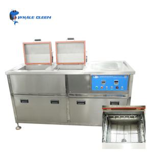 Two Tanks Industrial Ultrasonic Cleaner 540L With High Pressure Spraying