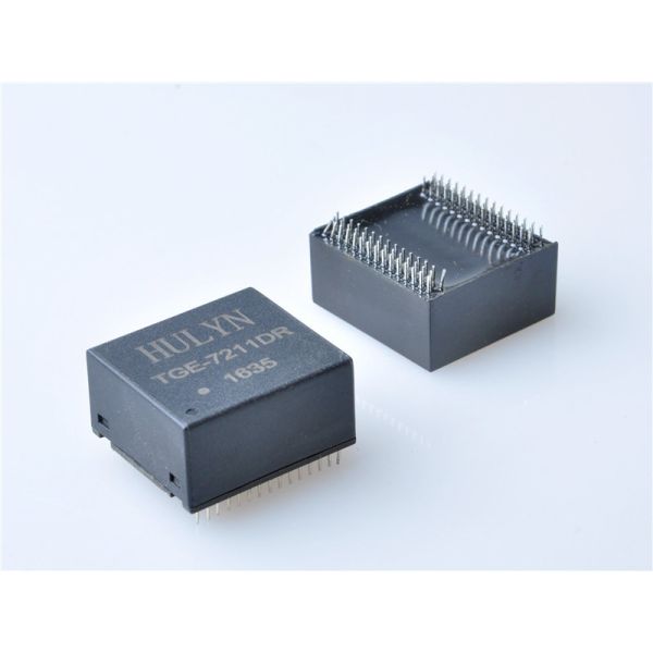 10/100/1000 Base-T Quad port SMD LAN Magnetic Transformer,88PIN,Very low profile PCMCIA /PC Card, SMD package.
