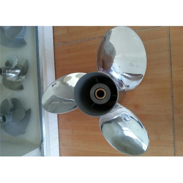 5 1/2 X 17 Pitch Stainless Steel Boat Propeller 150-300 Hp Stainless Outboard Props