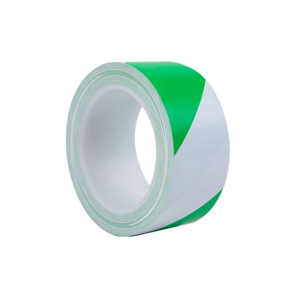 Buy Waterproof Insulation Electrical PVC Protection Tape Green White Stripes 40mm at wholesale prices