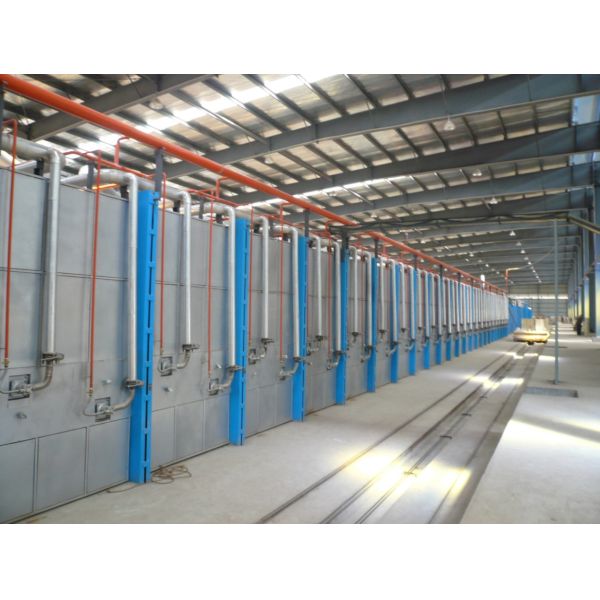 customizable Green Brick Making Kiln Tunnel Tile Kiln With Natural Insulation