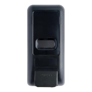 1000ml manual foam soap dispenser, bulk refill, ABS plastic, black color, wall mounted