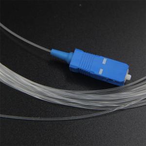 G657B3 Invisible Fiber Optic Cable FTTH Transparent 1.1mm HDPE SC UPC Connector