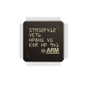 Quality Chuangyunxinyuan STM32F412VET6 Quality In Store Electronic Component Integrated Circuit MCU Microcontroller LQFP100 STM32F412VET6 for sale