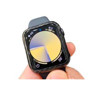 Lightweight Shockproof Carbon Fiber Apple Watch Case