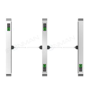 Slim Swing Gate Turnstile 304 Stainless Steel Turnstile Compact Electromechanica