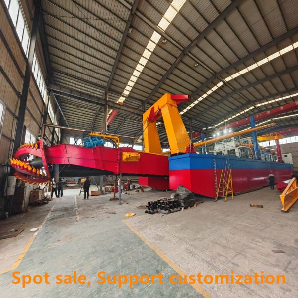 7000m3/H Hydraulic Cutter Suction Dredger 2647KW Pump Power Diesel Engine River Dredging Equipment