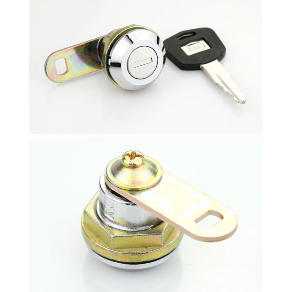 Die Cast Quarter Turn Cam Lock For File Cabinets And Instrument Boxes