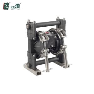 China Fluid Air Double Diaphragm Pump 3/8 Aluminum Wastewater Treatment on sale