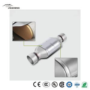 Quality 3&quot; Inlet &amp; Outlet Universal Exhaust Manifold Catalyst Direct Fit Auto Catalytic Converter for sale