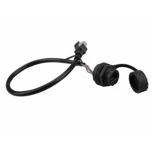 8P8C Male To Female RJ45 Network Cable With Waterproof Sets And Dust Cover