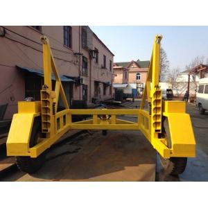 80KN Hydraulic Underground Cable Installation Equipment Wire Reel Trailer