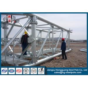 Q345B / A572Electrial Substation Steel Structures with Standard GB / T