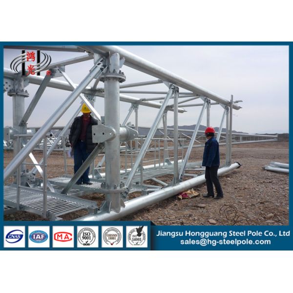 Buy Q345B / A572Electrial Substation Steel Structures with Standard GB / T at wholesale prices