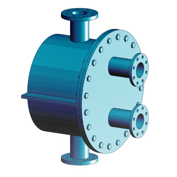 Buy Customized Round Plate and Shell Heat Exchanger Without Gasket at wholesale prices