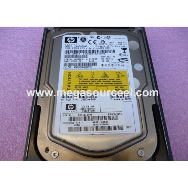 Fujitsu Enterprise 73.5 GB Internal HDD - 3.5" - MAX3073NC - Ultra320 SCSI - 15,000 rpm