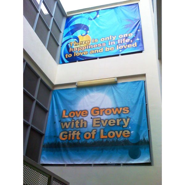 Seamless Screen custom printed PVC Vinyl Banners UV Protected , Anti Flame