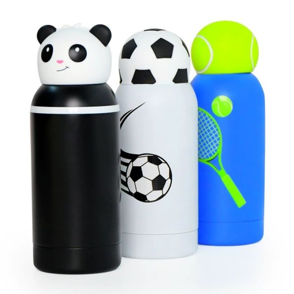 Buy  Cartoon Kids Bestie Bottle Insulated Stainless Steel Water Bottle With Detachable Soft Head Fun Drinking For Kids, Flexible Reusable Straw 16 Ounce at wholesale prices