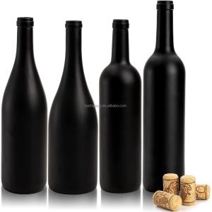 187ml 375ml 750ml Glass Wine Bottles Personalized Custom Industrial Beverage
