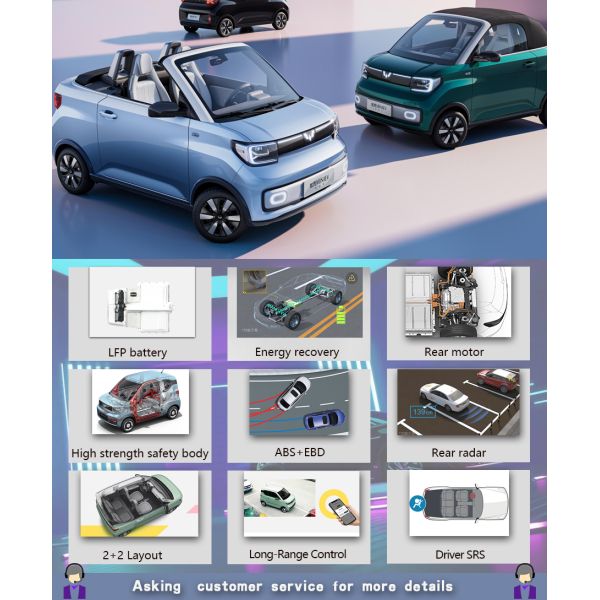 2023/2024 Wuling MINI EV The Top Choice for Affordable Electric Car in Overseas Market