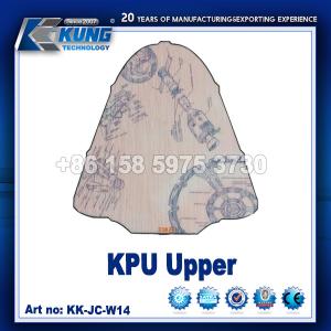 Plastic KPU Fabric Knit Textile Upper Anti Abrasion Moistureproof