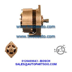 0120469643 0986032720 - BOSCH Alternator 24V 80A Alternadores