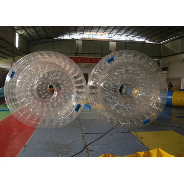 Buy Waterproof Plato PVC Inflatable Water Toys , Inflatable Water Roller at wholesale prices