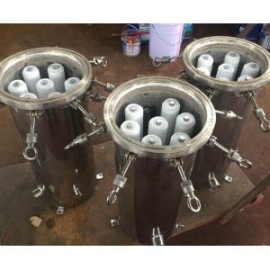 Stainless Steel 5 micron cartridge pvc cartridge filter Housing
