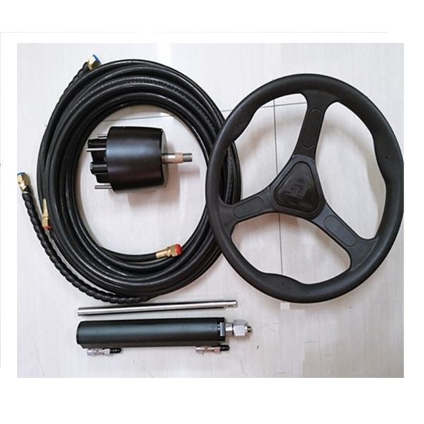 Buy 350HP Yacht Boat Hydraulic Steering System With 46cm Steering Wheel at wholesale prices