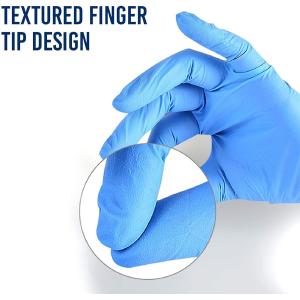 China Medical Surgical Disposable Nitrile Gloves Anti Bacterial Powder Free on sale