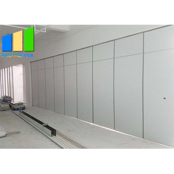 Buy Laminate Flexible Folding Sliding Sound Proof Office Partition For Meeting Room at wholesale prices