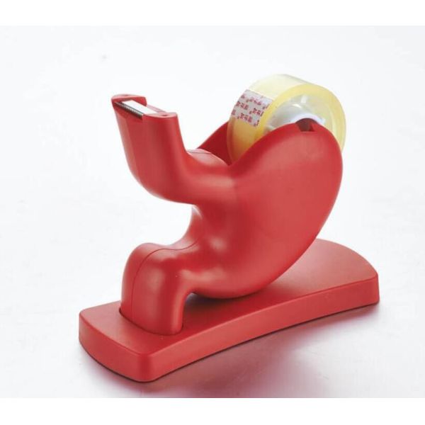 Buy Stomach Shape Plastic Mini Tape Dispenser Lightweight 120 * 48 * 95mm at wholesale prices